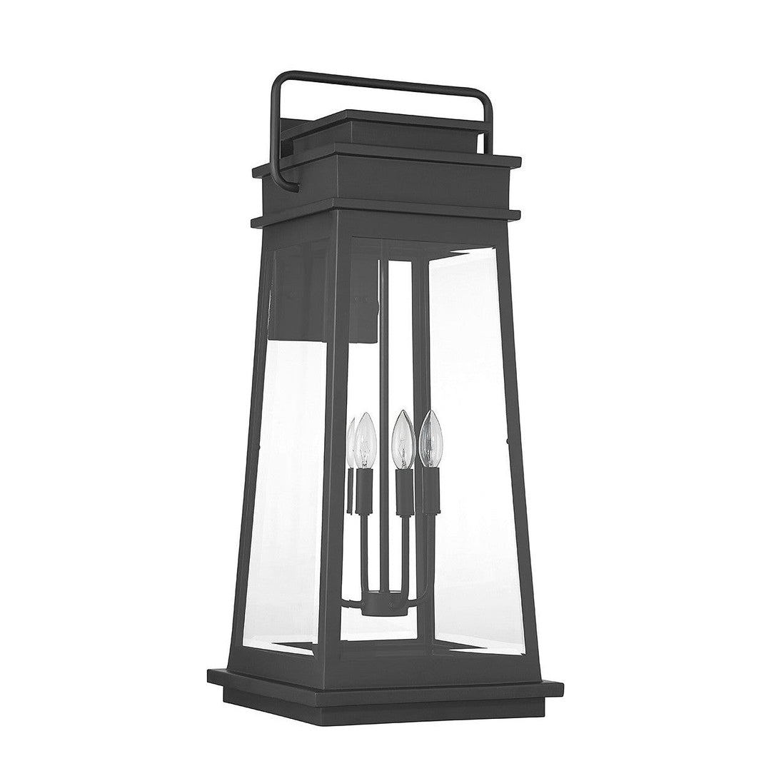 Savoy House Lighting 5-815-BK  Boone Outdoor Matte Black