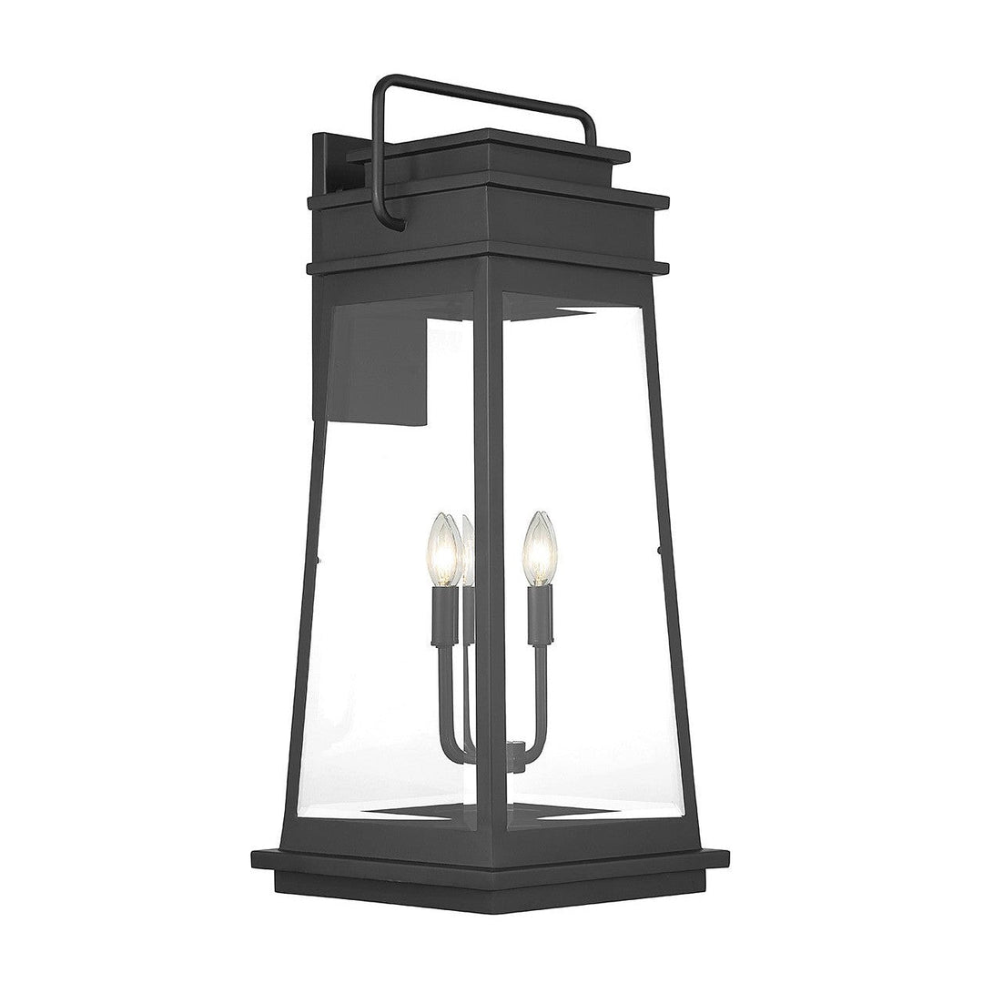Savoy House Lighting 5-815-BK  Boone Outdoor Matte Black