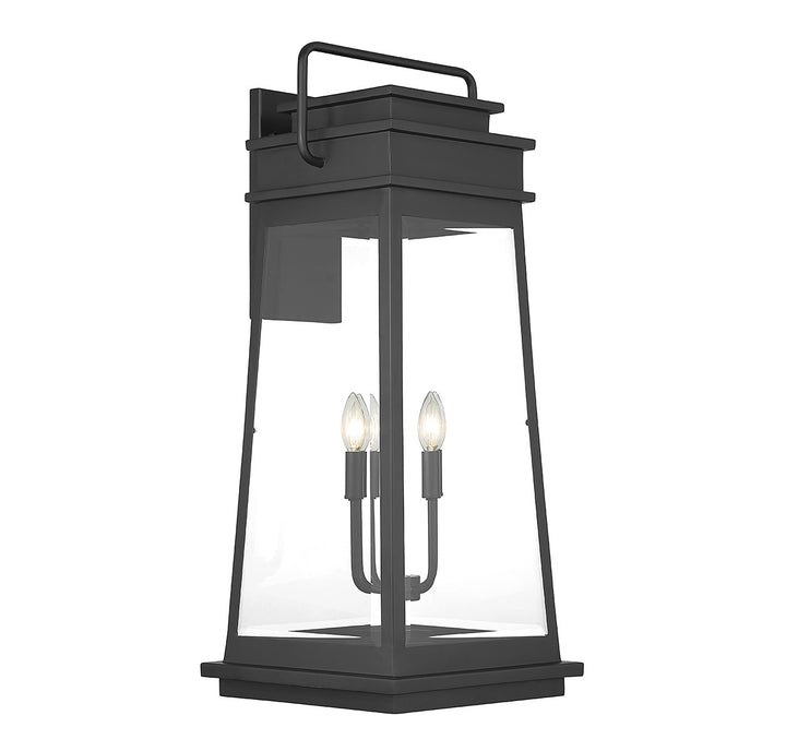 Savoy House Lighting 5-815-BK  Boone Outdoor Matte Black
