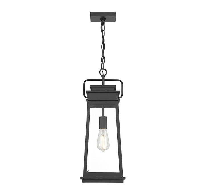 Savoy House Lighting 5-816-BK  Boone Outdoor Matte Black