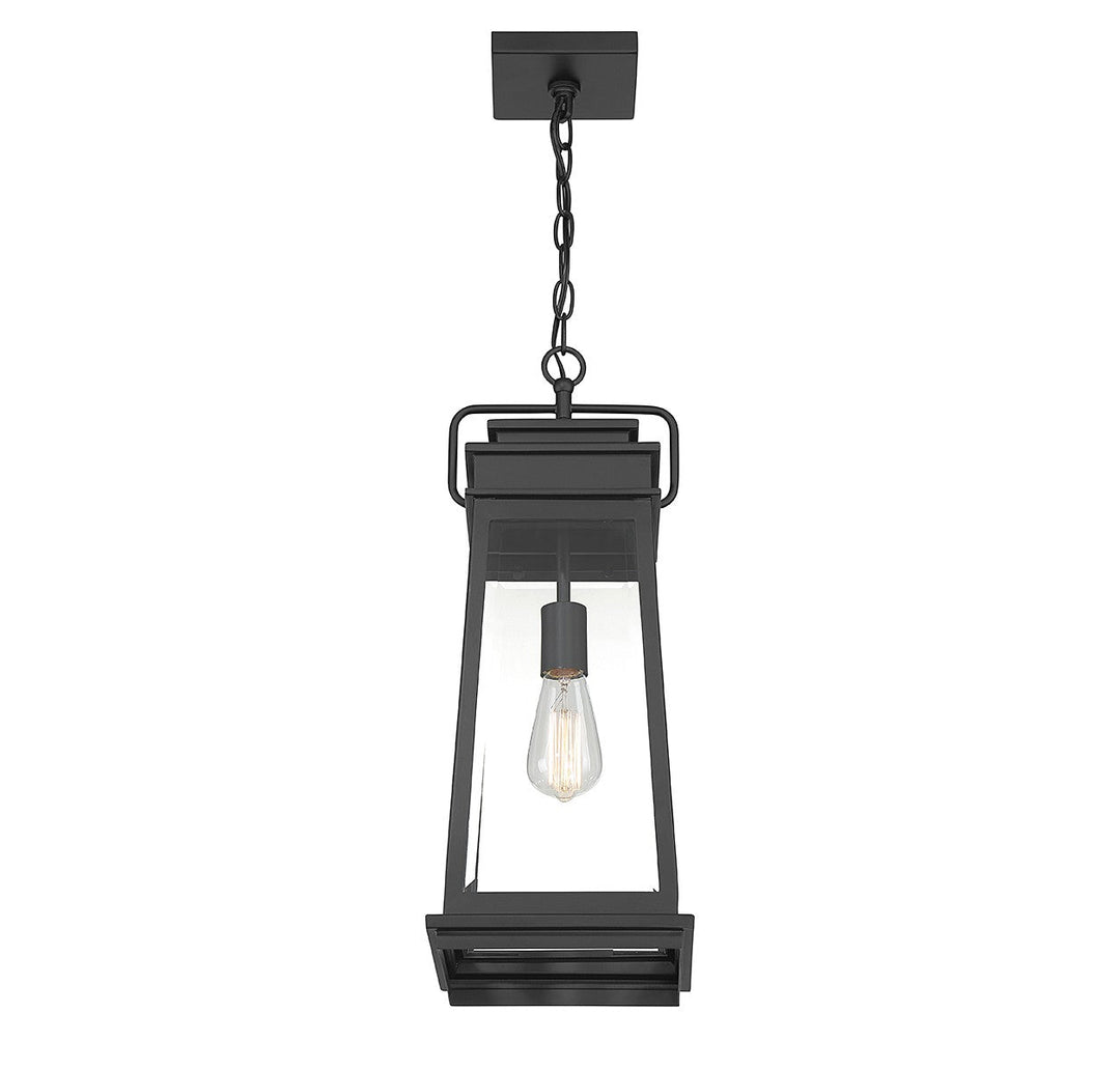 Savoy House Lighting 5-816-BK  Boone Outdoor Matte Black