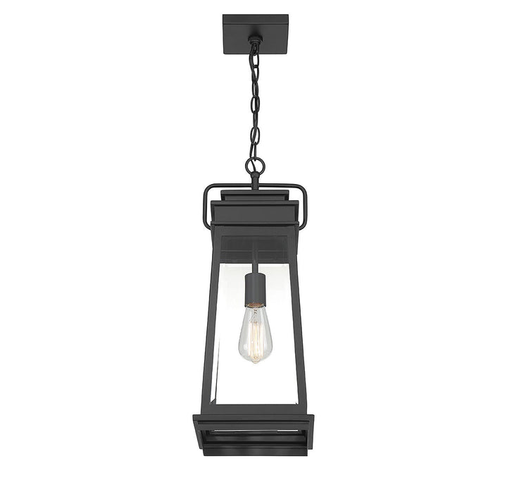 Savoy House Lighting 5-816-BK  Boone Outdoor Matte Black