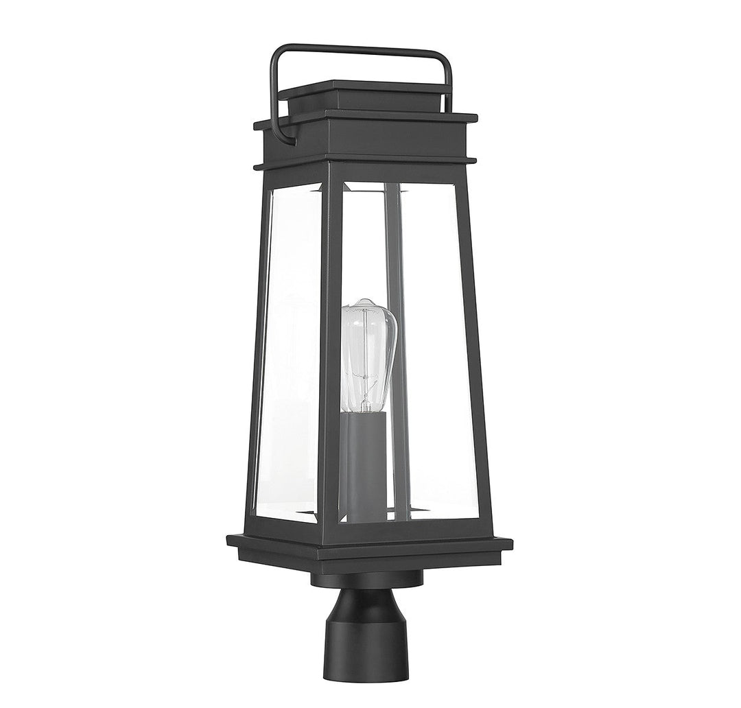 Savoy House Lighting 5-817-BK  Boone Outdoor Matte Black