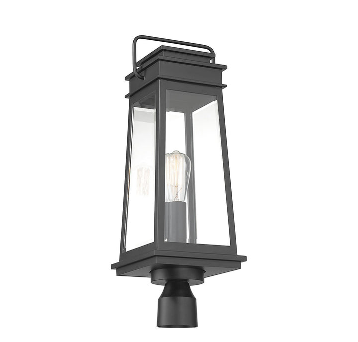 Savoy House Lighting 5-817-BK  Boone Outdoor Matte Black