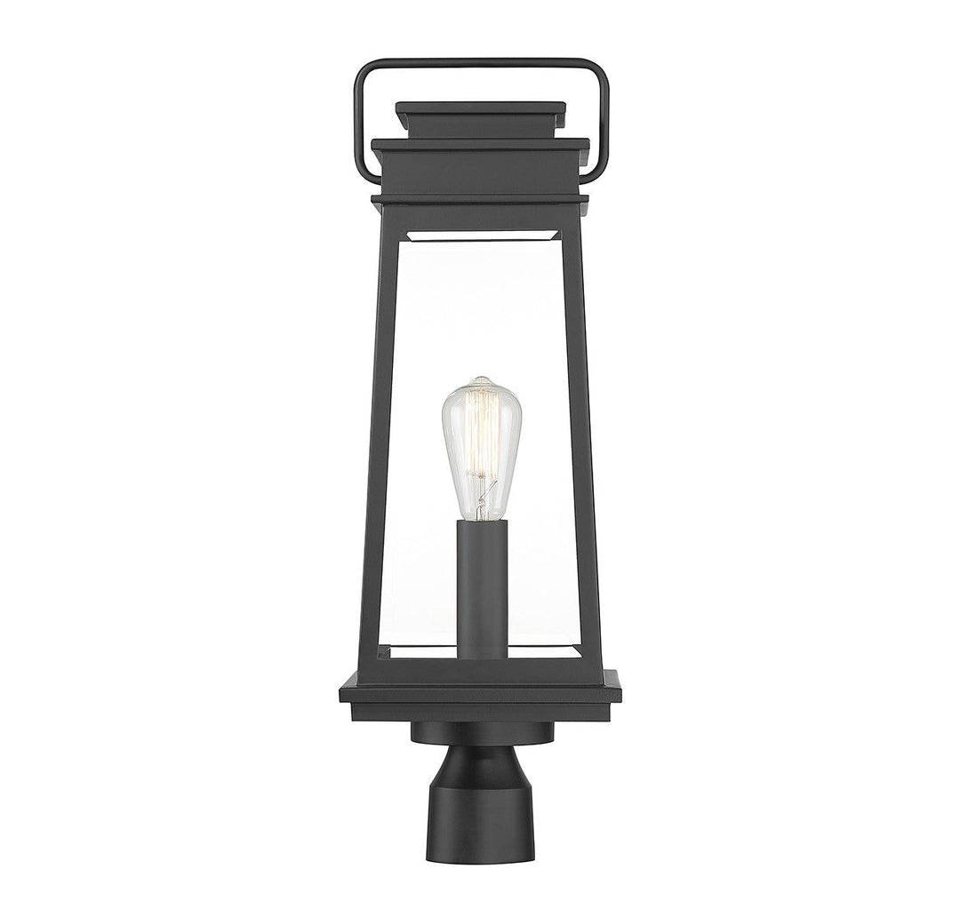 Savoy House Lighting 5-817-BK  Boone Outdoor Matte Black