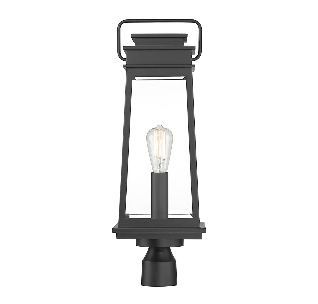 Savoy House Lighting 5-817-BK  Boone Outdoor Matte Black