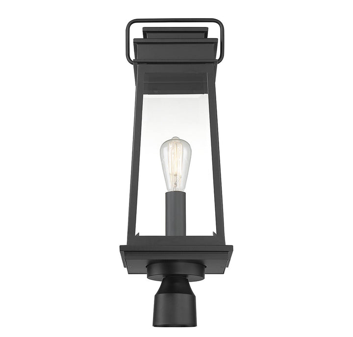 Savoy House Lighting 5-817-BK  Boone Outdoor Matte Black