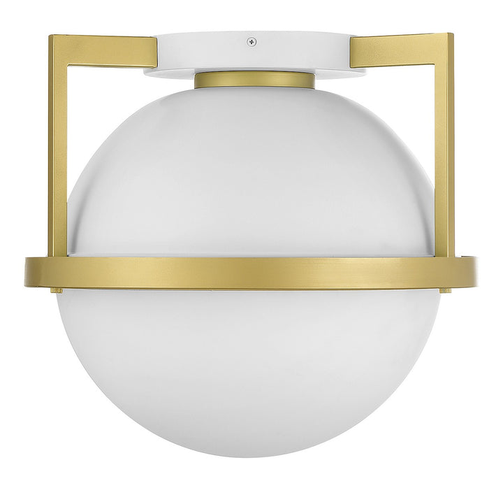 Savoy House Carlysle 6-4602-1-142 Ceiling Light - White with Warm Brass