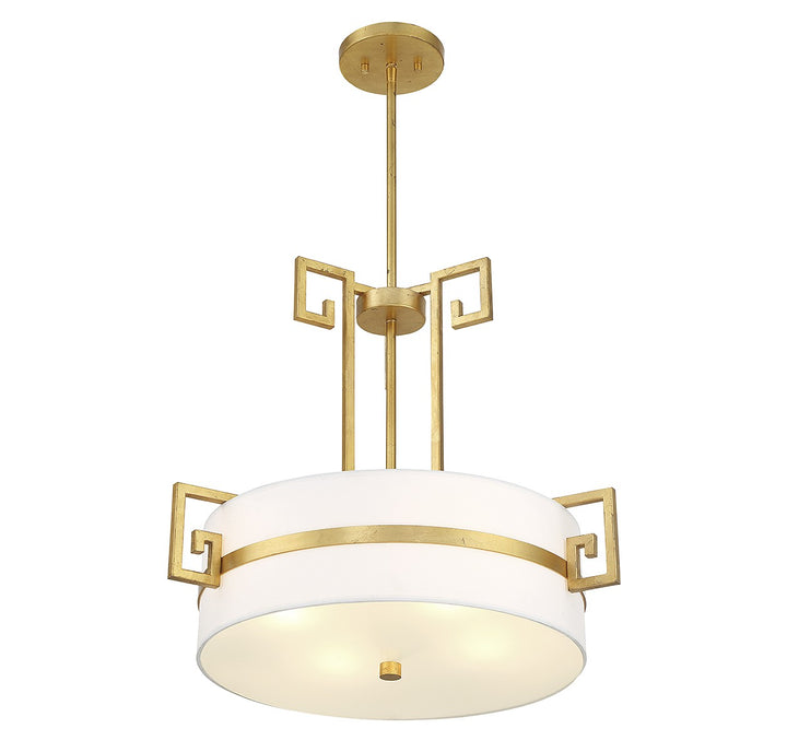 Savoy House Quatrain 7-2303-4-260 Chandelier Light - True Gold