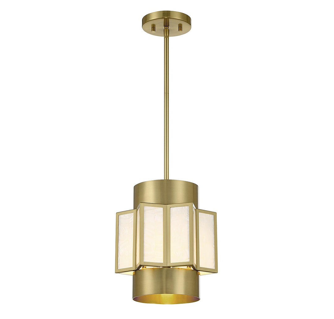 Savoy House Gideon 7-3168-3-322 Pendant Light - Warm Brass