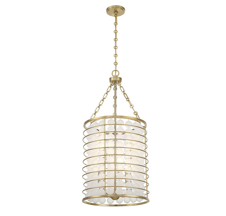 Savoy House Byron 7-3362-6-322 Pendant Light - Warm Brass