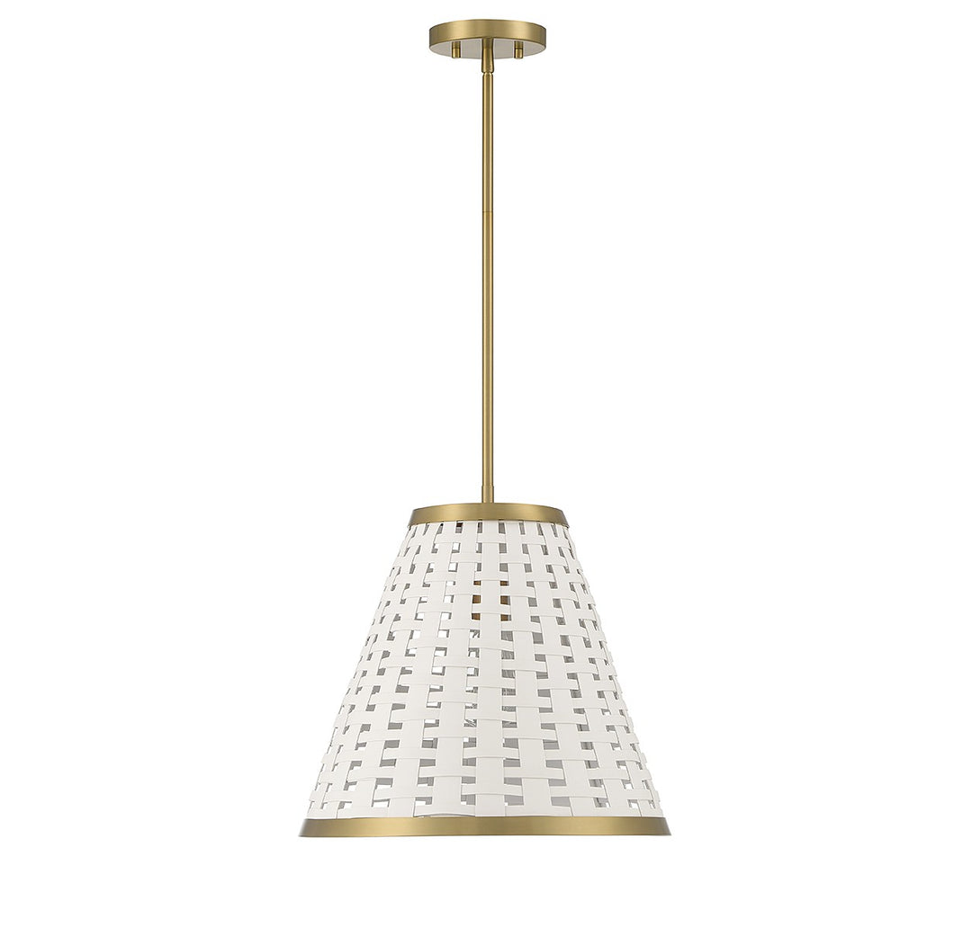 Savoy House Aster 7-3398-1-322 Pendant Light - Warm Brass