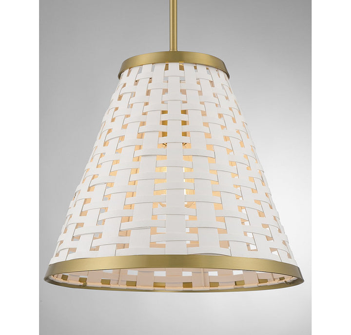 Savoy House Aster 7-3398-1-322 Pendant Light - Warm Brass
