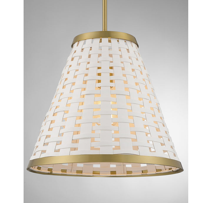 Savoy House Aster 7-3398-1-322 Pendant Light - Warm Brass