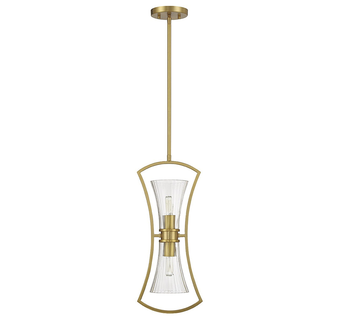 Savoy House Bennington 7-9703-2-322 Pendant Light - Warm Brass