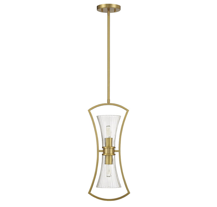 Savoy House Bennington 7-9703-2-322 Pendant Light - Warm Brass