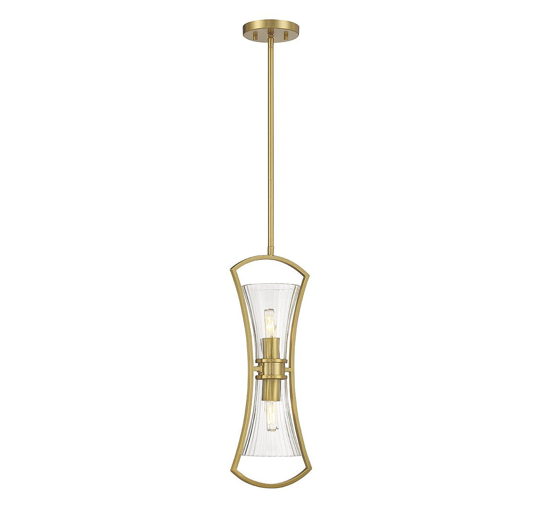 Savoy House Bennington 7-9703-2-322 Pendant Light - Warm Brass
