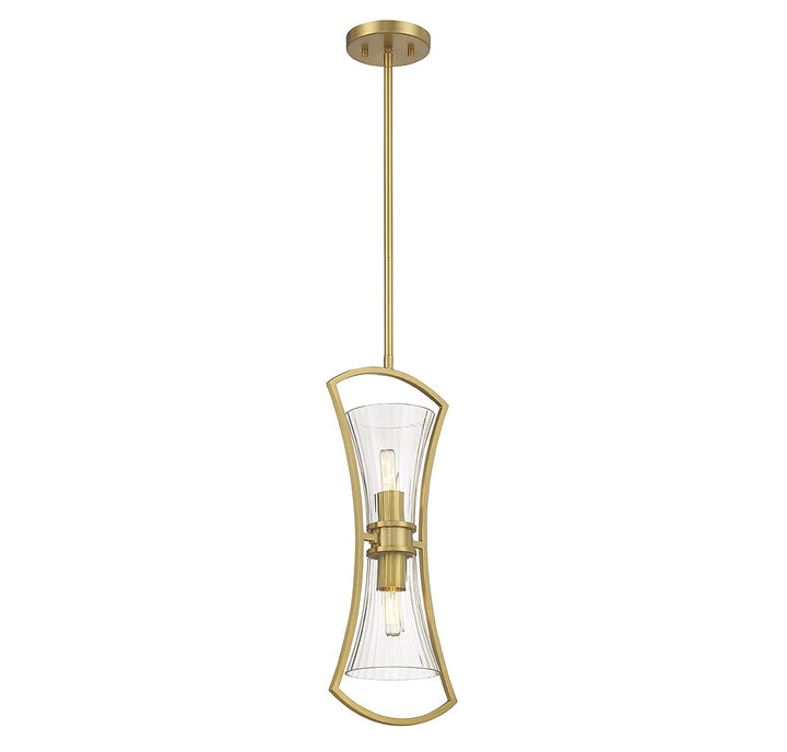 Savoy House Bennington 7-9703-2-322 Pendant Light - Warm Brass