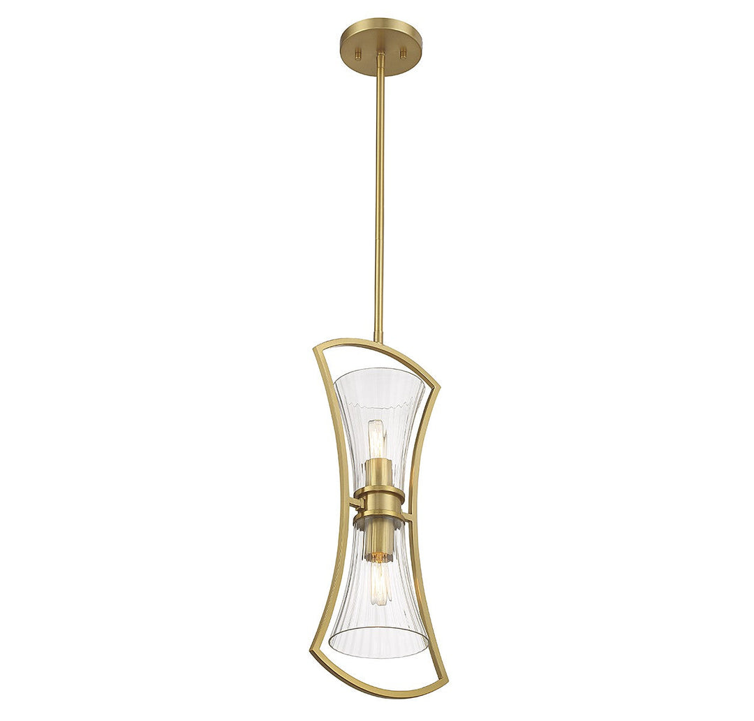 Savoy House Bennington 7-9703-2-322 Pendant Light - Warm Brass