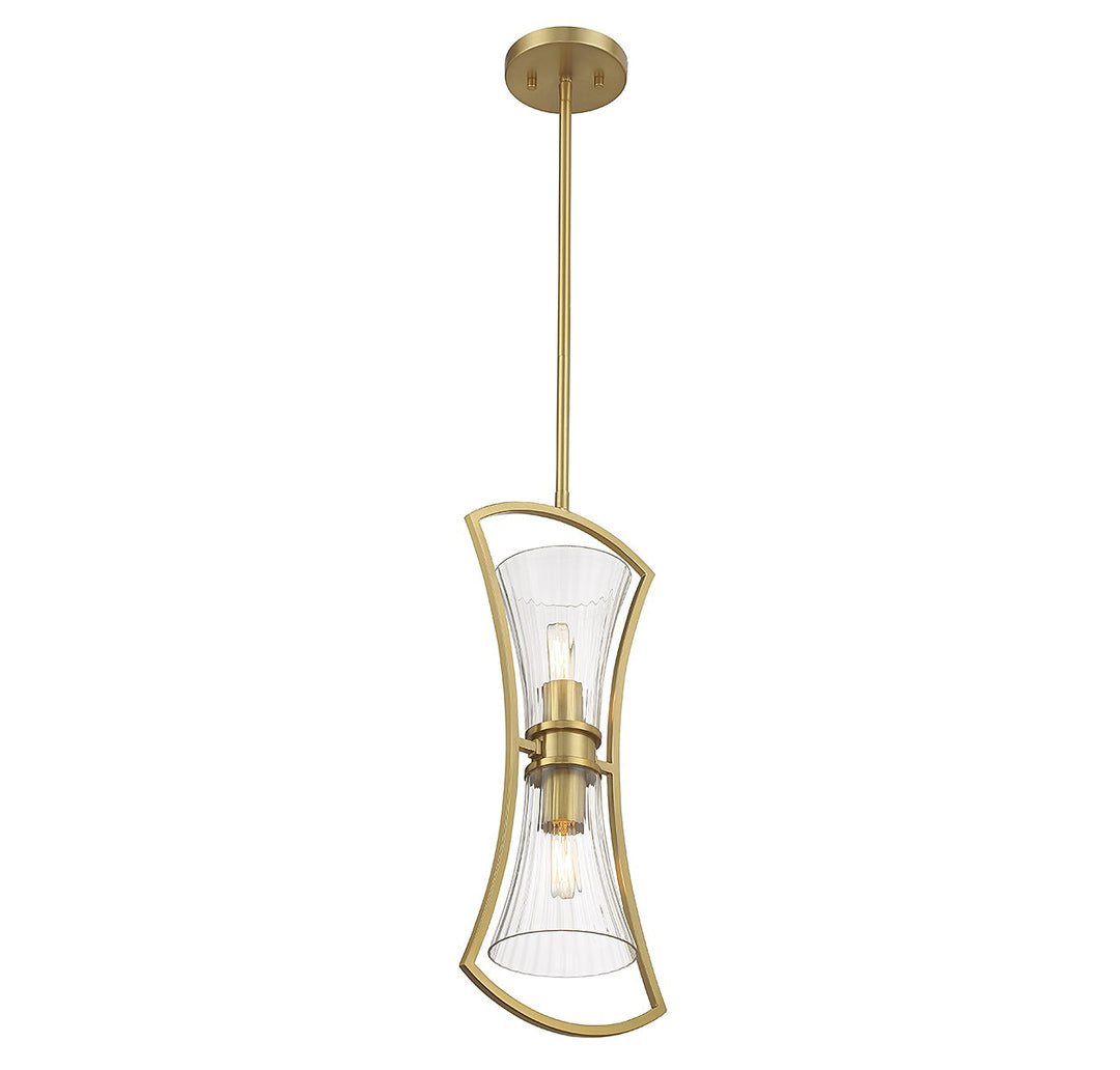 Savoy House Bennington 7-9703-2-322 Pendant Light - Warm Brass
