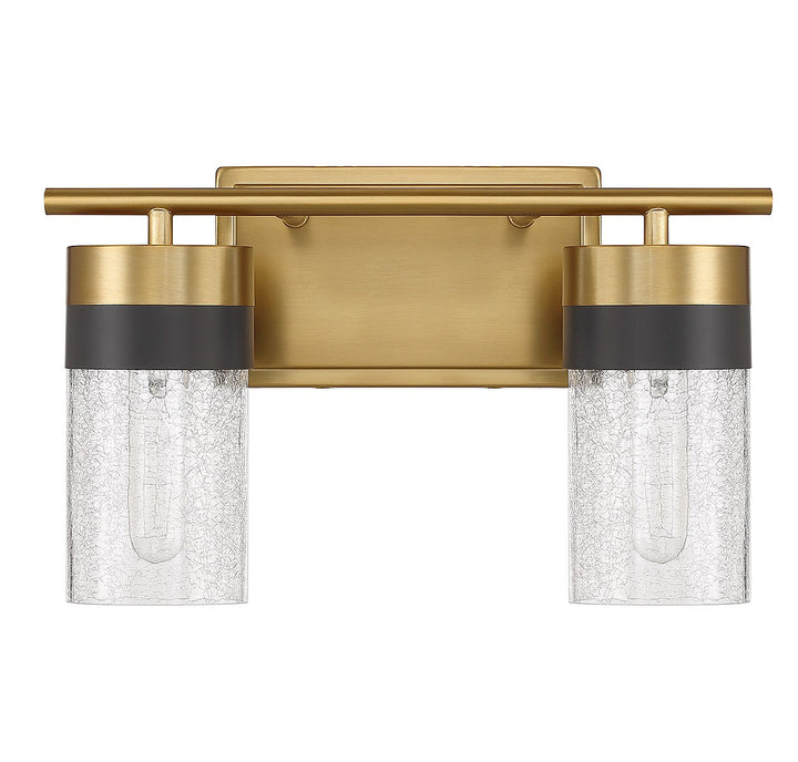 Savoy House Brickell 8-3600-2-322 Bath Vanity Light 14 in. wide - Warm Brass