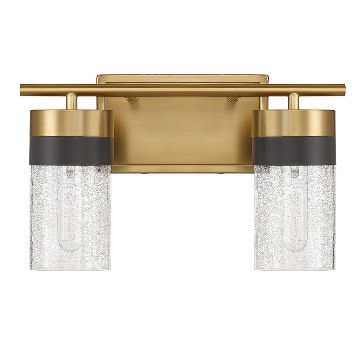 Savoy House Brickell 8-3600-2-322 Bath Vanity Light 14 in. wide - Warm Brass