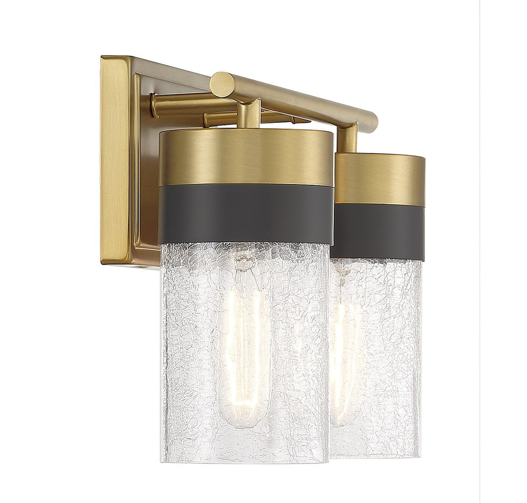 Savoy House Brickell 8-3600-2-322 Bath Vanity Light 14 in. wide - Warm Brass