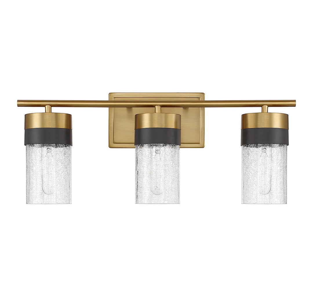 Savoy House Brickell 8-3600-3-322 Bath Vanity Light 22 in. wide - Warm Brass