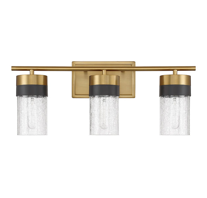 Savoy House Brickell 8-3600-3-322 Bath Vanity Light 22 in. wide - Warm Brass