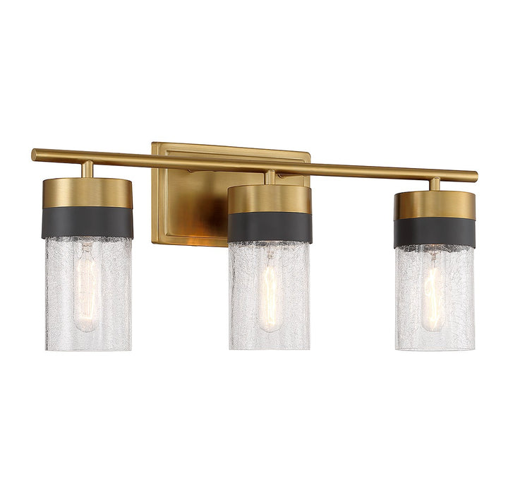 Savoy House Brickell 8-3600-3-322 Bath Vanity Light 22 in. wide - Warm Brass