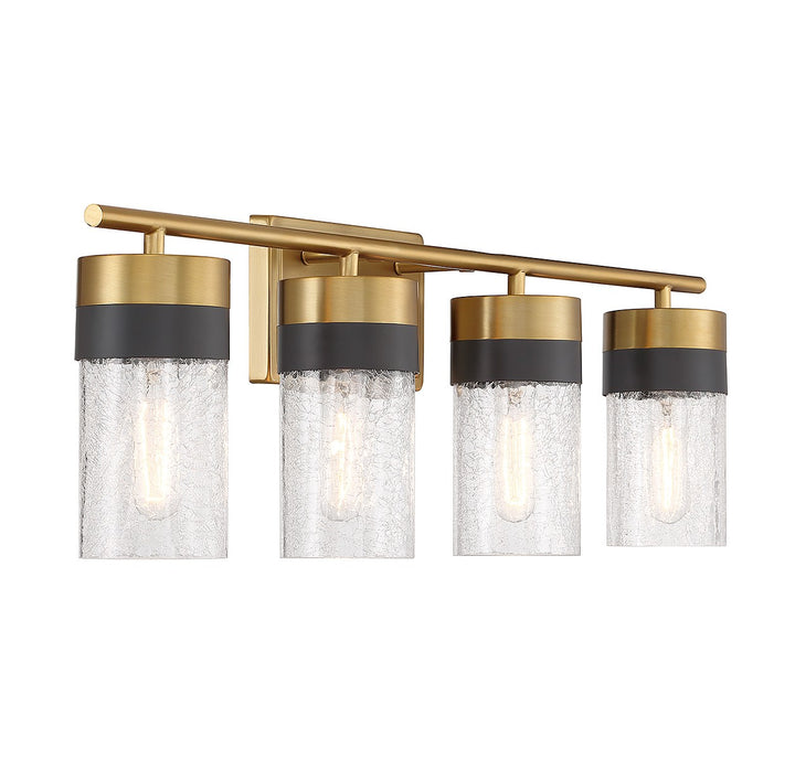 Savoy House Brickell 8-3600-4-322 Bath Vanity Light 30 in. wide - Warm Brass