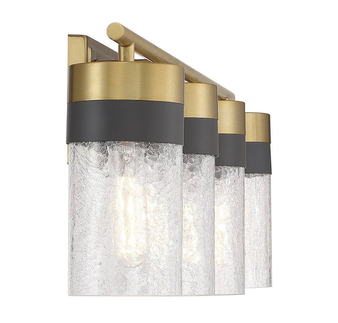 Savoy House Brickell 8-3600-4-322 Bath Vanity Light 30 in. wide - Warm Brass