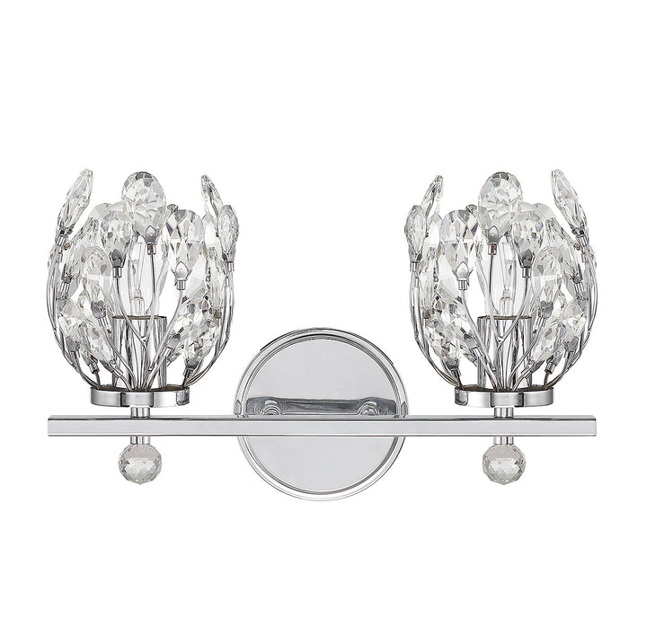 Savoy House Moreno 8-6601-2-11 Bath Vanity Light 16 in. wide - Chrome