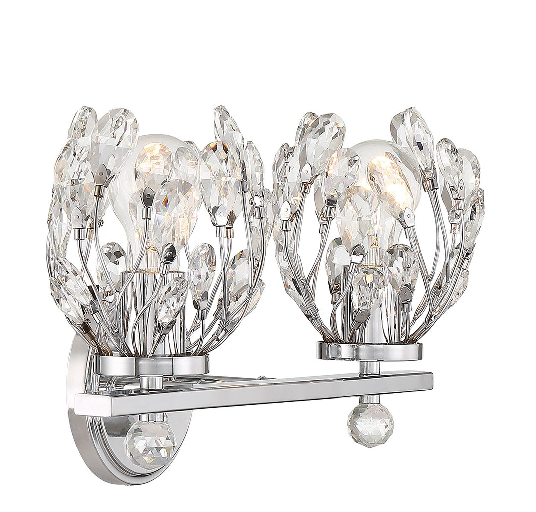 Savoy House Moreno 8-6601-2-11 Bath Vanity Light 16 in. wide - Chrome