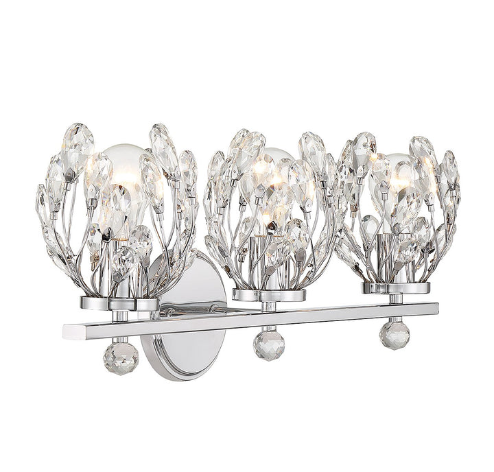 Savoy House Moreno 8-6601-3-11 Bath Vanity Light 24 in. wide - Chrome