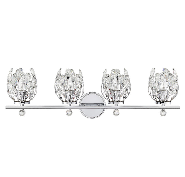 Savoy House Moreno 8-6601-4-11 Bath Vanity Light 31 in. wide - Chrome