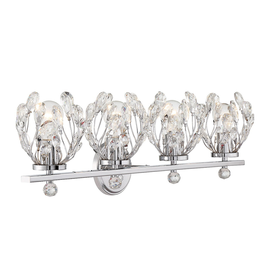 Savoy House Moreno 8-6601-4-11 Bath Vanity Light 31 in. wide - Chrome