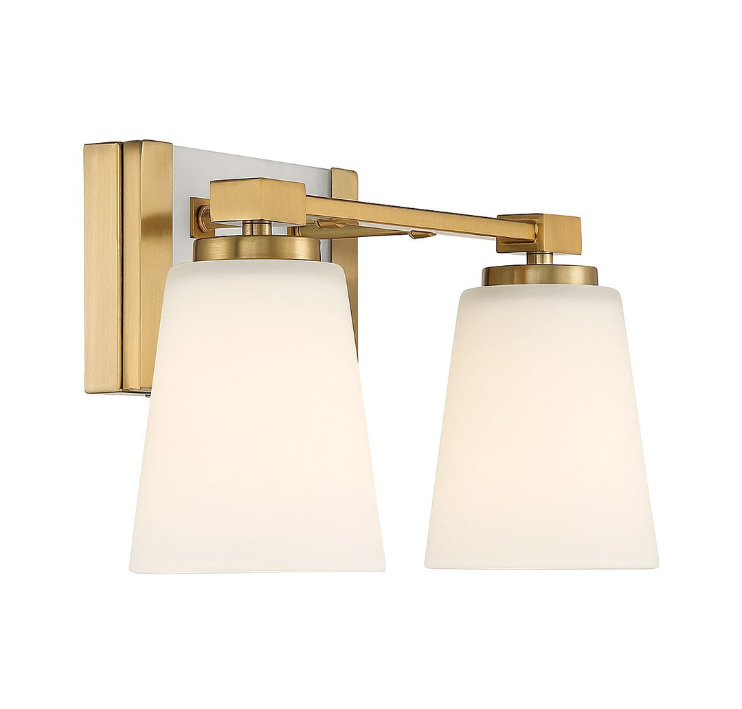 Savoy House Darby 8-6901-2-322 Bath Vanity Light 16 in. wide - Warm Brass