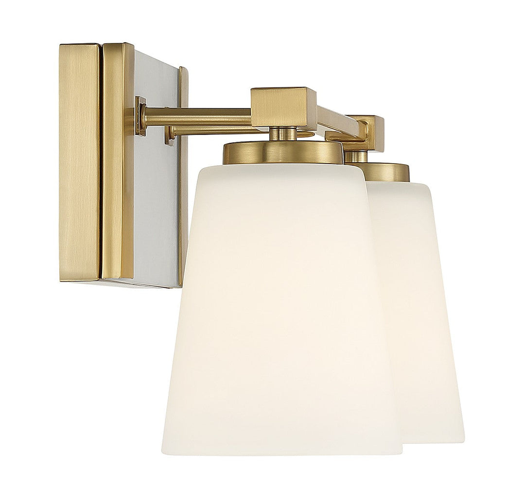 Savoy House Darby 8-6901-2-322 Bath Vanity Light 16 in. wide - Warm Brass