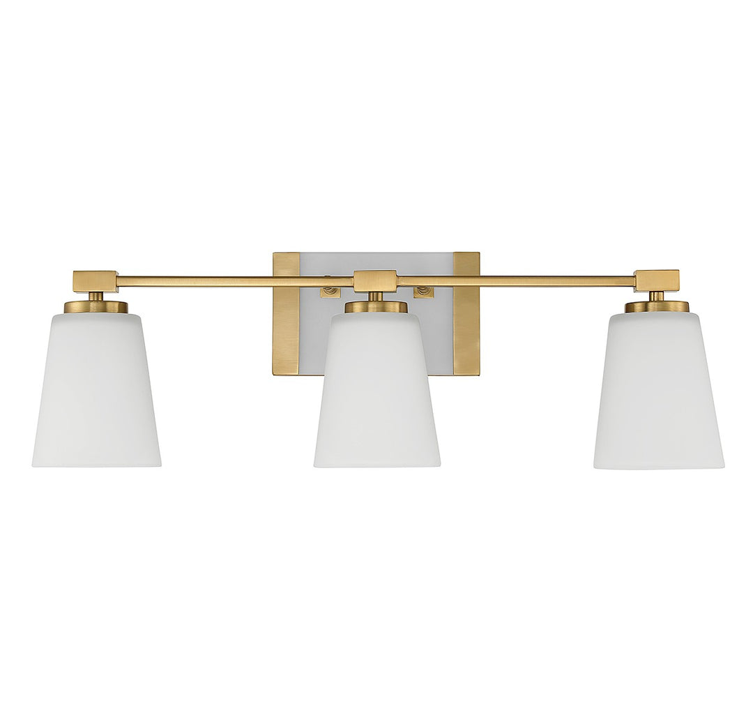 Savoy House Darby 8-6901-3-322 Bath Vanity Light 26 in. wide - Warm Brass