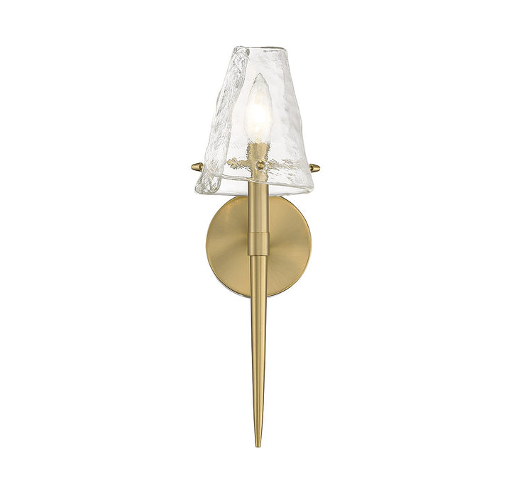 Savoy House Shellbourne 9-2104-1-322 Wall Sconce Light - Warm Brass
