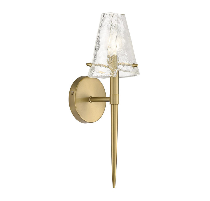 Savoy House Shellbourne 9-2104-1-322 Wall Sconce Light - Warm Brass