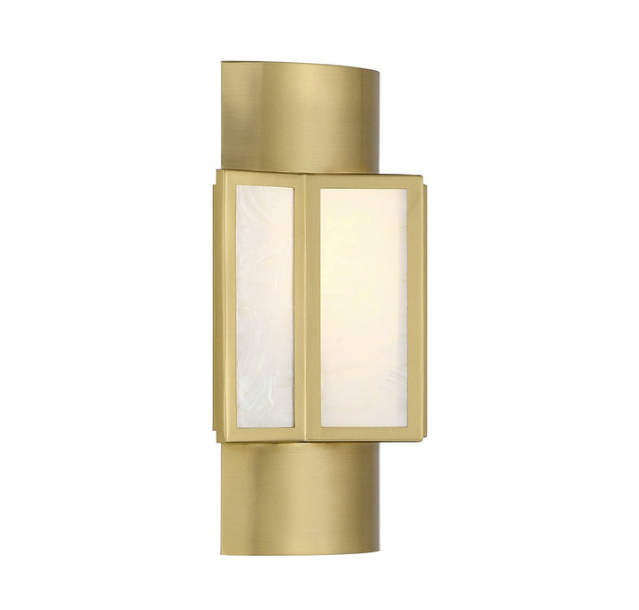 Savoy House Gideon 9-3164-2-322 Wall Sconce Light - Warm Brass