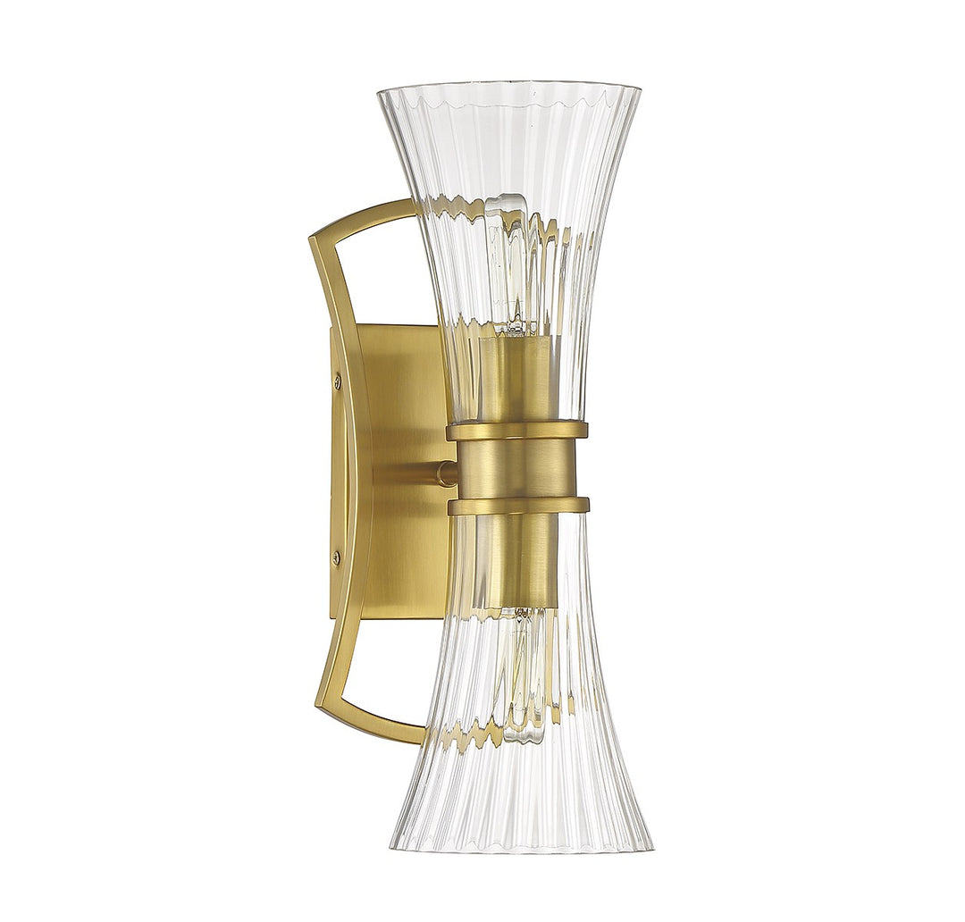Savoy House Bennington 9-9702-2-322 Wall Sconce Light - Warm Brass