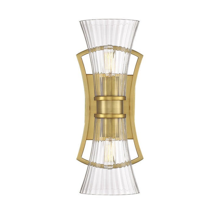 Savoy House Bennington 9-9702-2-322 Wall Sconce Light - Warm Brass