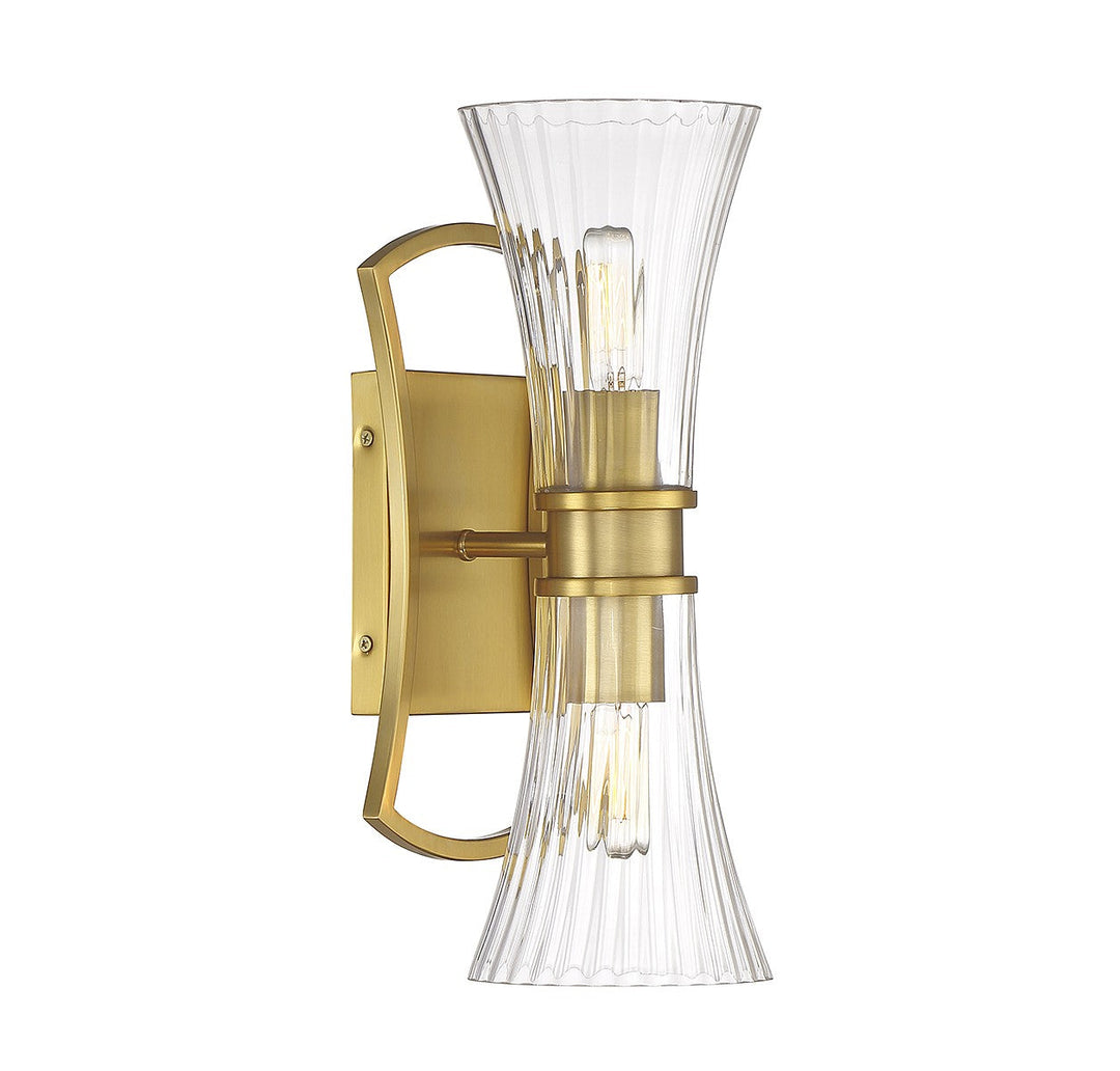 Savoy House Bennington 9-9702-2-322 Wall Sconce Light - Warm Brass