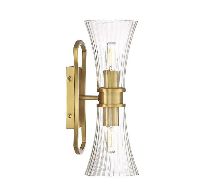 Savoy House Bennington 9-9702-2-322 Wall Sconce Light - Warm Brass