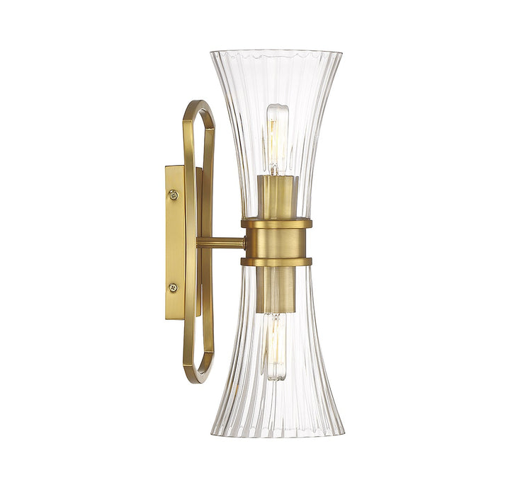 Savoy House Bennington 9-9702-2-322 Wall Sconce Light - Warm Brass