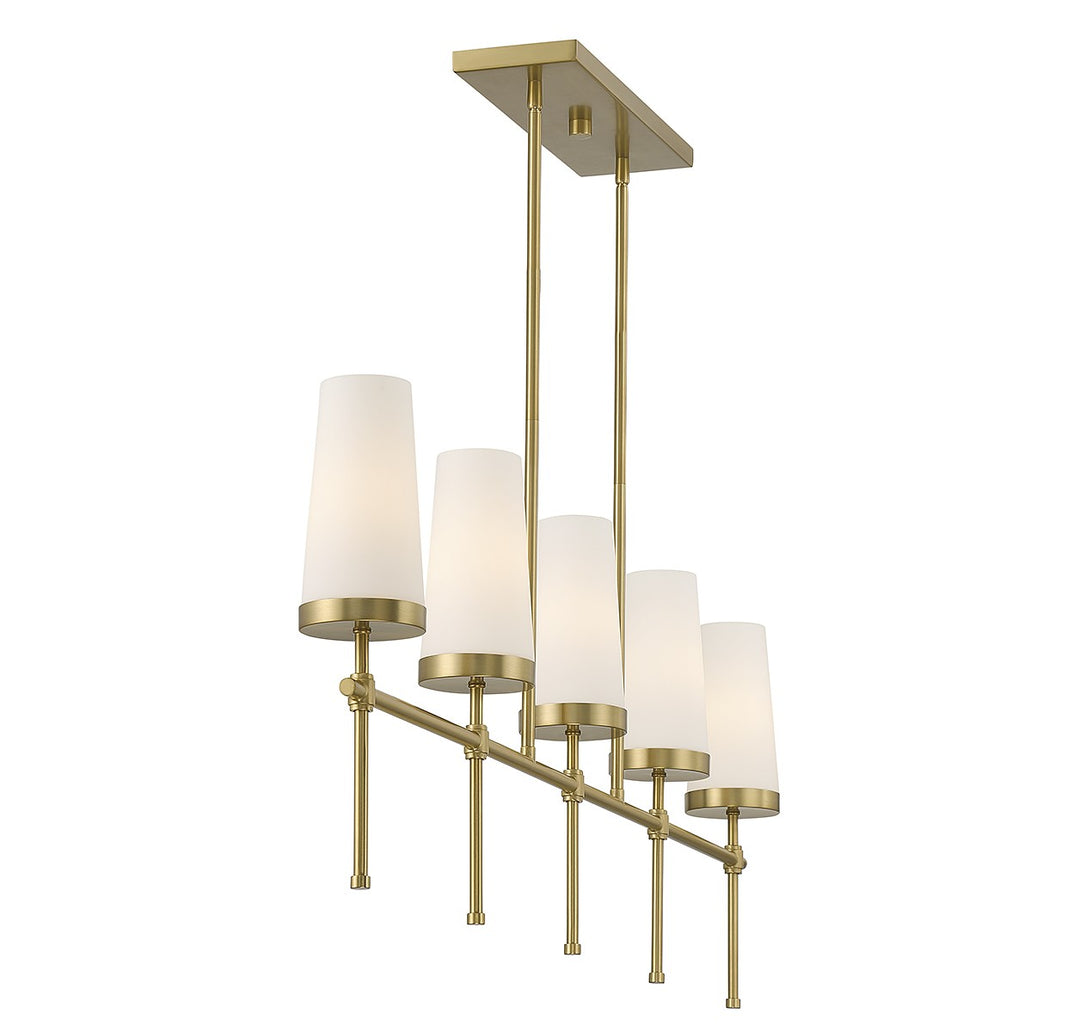 Savoy House Haynes 1-2803-5-322 Pendant Light - Warm Brass