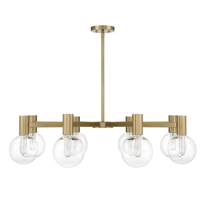 Savoy House Wright 1-3074-8-322 Chandelier Light - Warm Brass